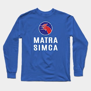 Matra Simca 1973 distressed worn print Long Sleeve T-Shirt